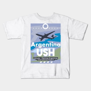 USH airport Kids T-Shirt